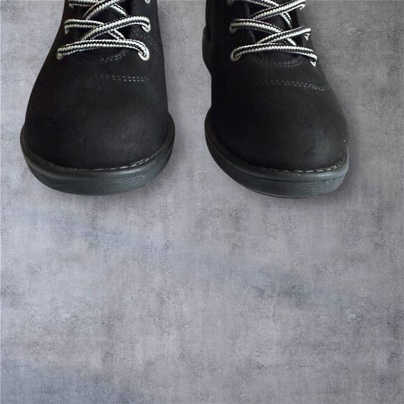 St Johns Bay Boots Women's Black Shae Lace Up Ankle Hiking Combat SZ/ 7.5 M - Picture 10 of 13